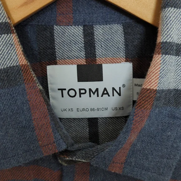 TOPMAN button down (XS) - Picture 3 of 3
